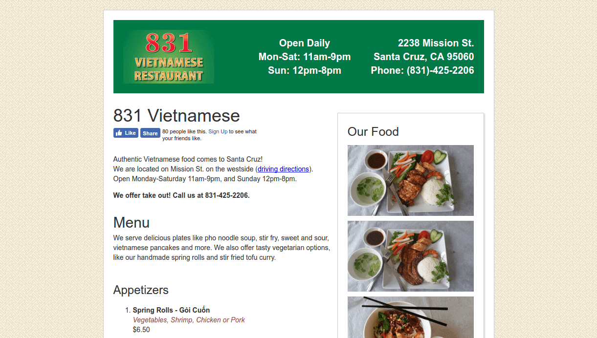 Screenshot of 831 Vietnamese